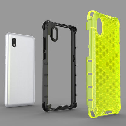 For Alcatel 1B (2020) Shockproof Honeycomb PC + TPU Case(Green) - Alcatel Cases by buy2fix | Online Shopping UK | buy2fix