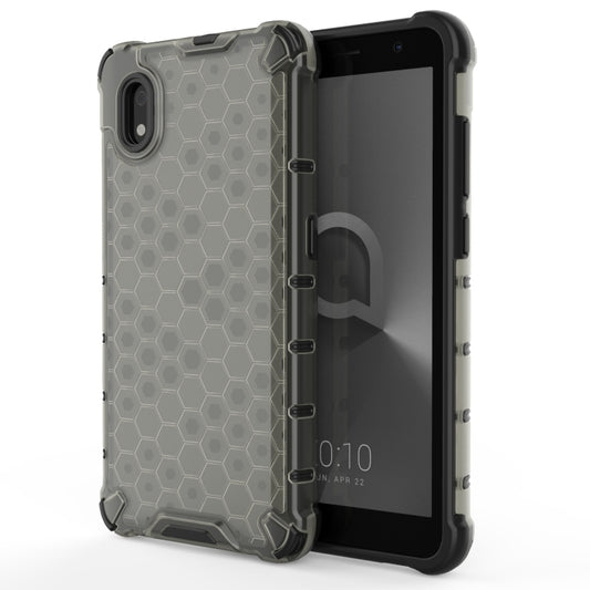 For Alcatel 1B (2020) Shockproof Honeycomb PC + TPU Case(Black) - Alcatel Cases by buy2fix | Online Shopping UK | buy2fix