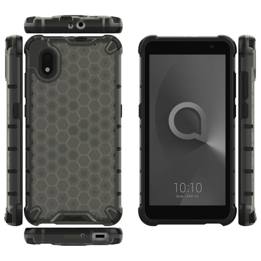 For Alcatel 1B (2020) Shockproof Honeycomb PC + TPU Case(Black) - Alcatel Cases by buy2fix | Online Shopping UK | buy2fix