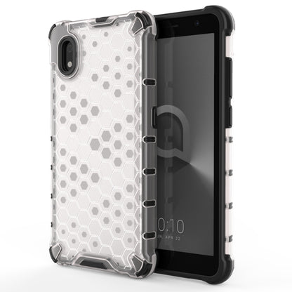 For Alcatel 1B (2020) Shockproof Honeycomb PC + TPU Case(White) - Alcatel Cases by buy2fix | Online Shopping UK | buy2fix