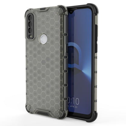 For Alcatel 1S (2020) Shockproof Honeycomb PC + TPU Case(Black) - Alcatel Cases by buy2fix | Online Shopping UK | buy2fix
