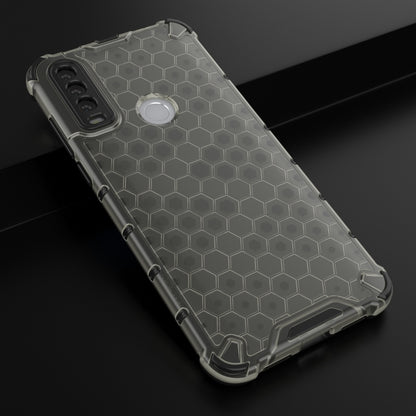 For Alcatel 1S (2020) Shockproof Honeycomb PC + TPU Case(Black) - Alcatel Cases by buy2fix | Online Shopping UK | buy2fix