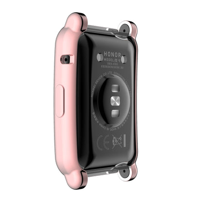 For Honor Watch ES Full Coverage TPU Electroplating Protective Case(Pink) - Watch Case by buy2fix | Online Shopping UK | buy2fix