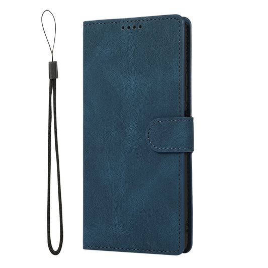 For Xiaomi Redmi Note 10 Pro Fantasy Classic Skin-feel Calfskin Texture Magnetic Buckle Horizontal Flip PU Leather Case with Holder & Card Slot & Wallet(Blue) - Xiaomi Cases by buy2fix | Online Shopping UK | buy2fix