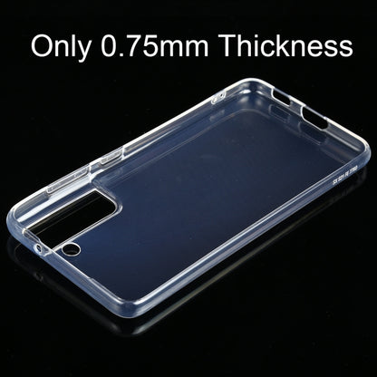 For Samsung Galaxy S21 FE 5G 0.75mm Ultra-thin Transparent TPU Soft Protective Case by buy2fix