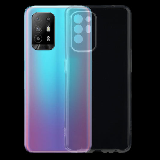 For OPPO Reno5 Z 0.75mm Ultra-thin Transparent TPU Soft Protective Case by buy2fix