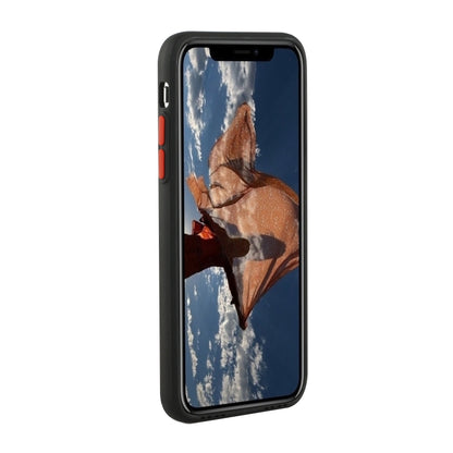 For iPhone X / XS Card Slot Design Shockproof TPU Protective Case(Black) - More iPhone Cases by buy2fix | Online Shopping UK | buy2fix