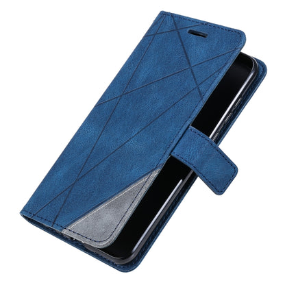 For Huawei Mate 10 Lite Skin Feel Splicing Horizontal Flip Leather Case with Holder & Card Slots & Wallet & Photo Frame(Blue) - Huawei Cases by buy2fix | Online Shopping UK | buy2fix