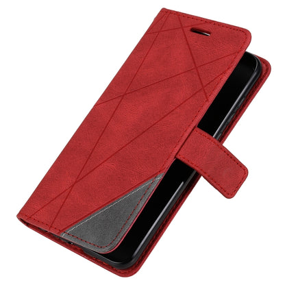For Huawei Mate 10 Lite Skin Feel Splicing Horizontal Flip Leather Case with Holder & Card Slots & Wallet & Photo Frame(Red) - Huawei Cases by buy2fix | Online Shopping UK | buy2fix