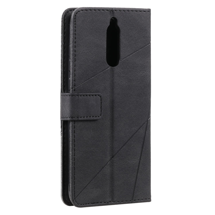 For Huawei Mate 10 Lite Skin Feel Splicing Horizontal Flip Leather Case with Holder & Card Slots & Wallet & Photo Frame(Black) - Huawei Cases by buy2fix | Online Shopping UK | buy2fix