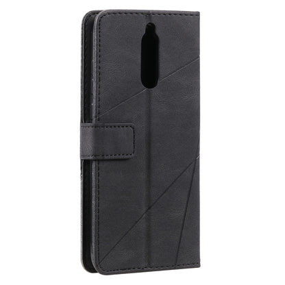 For Huawei Mate 10 Lite Skin Feel Splicing Horizontal Flip Leather Case with Holder & Card Slots & Wallet & Photo Frame(Black) - Huawei Cases by buy2fix | Online Shopping UK | buy2fix