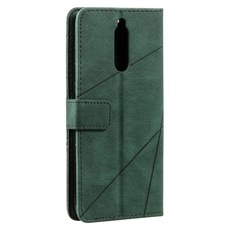 For Huawei Mate 10 Lite Skin Feel Splicing Horizontal Flip Leather Case with Holder & Card Slots & Wallet & Photo Frame(Green) - Huawei Cases by buy2fix | Online Shopping UK | buy2fix