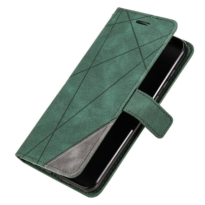 For Huawei Mate 10 Lite Skin Feel Splicing Horizontal Flip Leather Case with Holder & Card Slots & Wallet & Photo Frame(Green) - Huawei Cases by buy2fix | Online Shopping UK | buy2fix