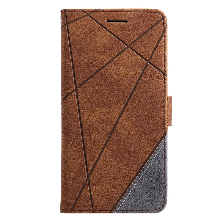 For Huawei Mate 10 Lite Skin Feel Splicing Horizontal Flip Leather Case with Holder & Card Slots & Wallet & Photo Frame(Brown) by buy2fix