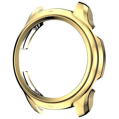 For TicWatch Pro 3 TPU Electroplating Frame Protective Case(Gold) - Watch Case by buy2fix | Online Shopping UK | buy2fix