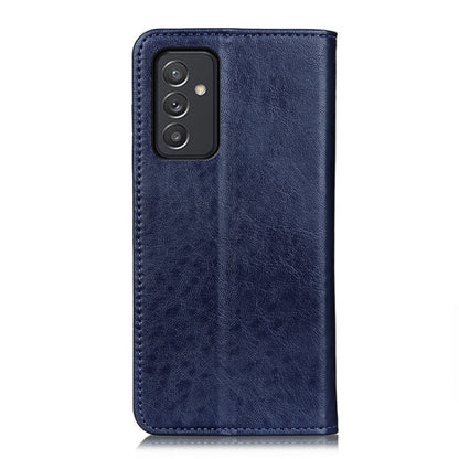 For Samsung Galaxy A82 5G / Quantum 2 Magnetic Crazy Horse Texture Horizontal Flip Leather Case with Holder & Card Slots & Wallet(Blue) by buy2fix