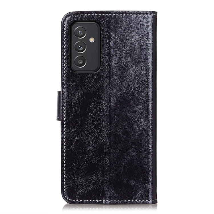 For Samsung Galaxy A82 5G / Quantum 2 Retro Crazy Horse Texture Horizontal Flip Leather Case with Holder & Card Slots & Photo Frame & Wallet(Black) by buy2fix