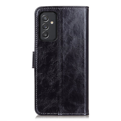 For Samsung Galaxy A82 5G / Quantum 2 Retro Crazy Horse Texture Horizontal Flip Leather Case with Holder & Card Slots & Photo Frame & Wallet(Black) by buy2fix