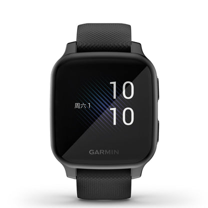 For Garmin Venu Sq Full Coverage TPU Electroplating Protective Case(Black) - Watch Cases by buy2fix | Online Shopping UK | buy2fix