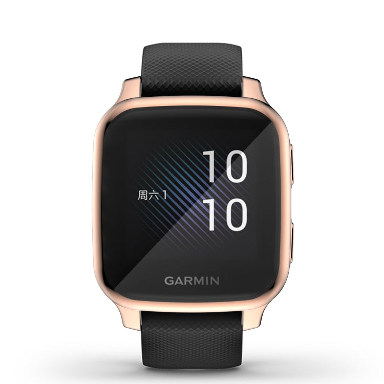 For Garmin Venu Sq Full Coverage TPU Electroplating Protective Case(Rose Gold) - Watch Cases by buy2fix | Online Shopping UK | buy2fix