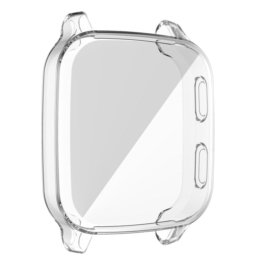 For Garmin Venu Sq Full Coverage TPU Electroplating Protective Case(Transparent) - Watch Cases by buy2fix | Online Shopping UK | buy2fix
