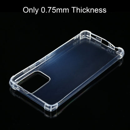 For Samsung Galaxy A52 5G / 4G Four-Corner Shockproof Ultra-thin TPU Case(Transparent) by buy2fix