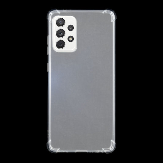For Samsung Galaxy A72 5G / 4G Four-Corner Shockproof Ultra-thin TPU Case(Transparent) by buy2fix