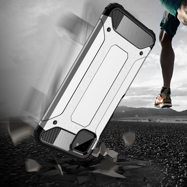 For Samsung Galaxy A22 5G Magic Armor TPU + PC Combination Case (Grey) by buy2fix