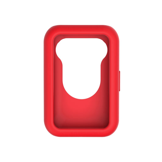 For Huawei Watch Fit Protective Silicone Case + Silicone Watch Band Kit(Red) - Watch Bands by buy2fix | Online Shopping UK | buy2fix