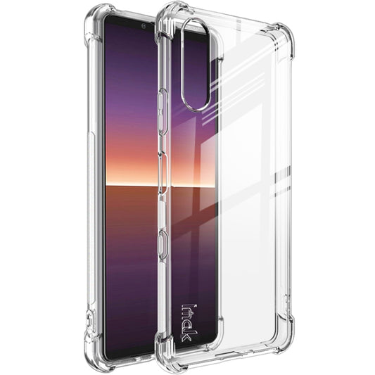 For Sony Xperia 10 III IMAK All Coverage Shockproof Airbag TPU Case(Transparent) - Sony Cases by imak | Online Shopping UK | buy2fix