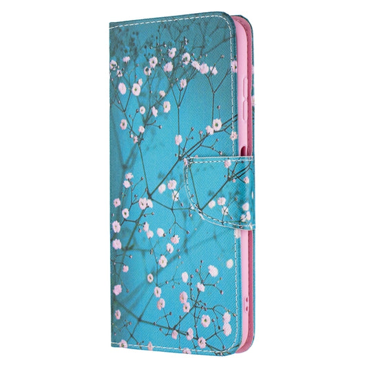 For Nokia G20 / G10 Colored Drawing Pattern Horizontal Flip Leather Case with Holder & Card Slots & Wallet(Plum Blossom) by buy2fix
