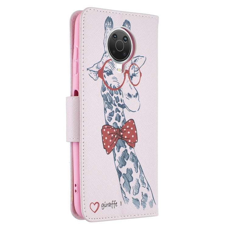 For Nokia G20 / G10 Colored Drawing Pattern Horizontal Flip Leather Case with Holder & Card Slots & Wallet(Deer) - Nokia Cases by buy2fix | Online Shopping UK | buy2fix