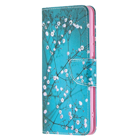 For Xiaomi Mi 11i / Poco F3 / Redmi K40 Colored Drawing Pattern Horizontal Flip Leather Case with Holder & Card Slots & Wallet(Plum Blossom) by buy2fix