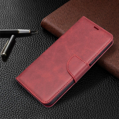 For Nokia G20 / G10 Retro Lambskin Texture Pure Color Horizontal Flip PU Leather Case with Holder & Card Slots & Wallet & Lanyard(Red) by buy2fix