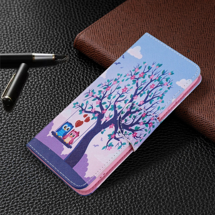 For Nokia G20 / G10 Colored Drawing Pattern Horizontal Flip Leather Case with Holder & Card Slots & Wallet(Owl) by buy2fix