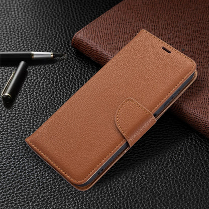 For Nokia G20 / G10 Litchi Texture Pure Color Horizontal Flip Leather Case with Holder & Card Slots & Wallet & Lanyard(Brown) by buy2fix