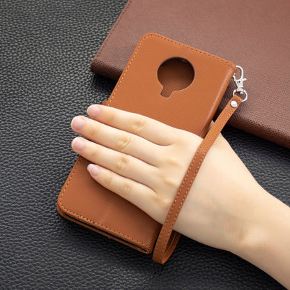 For Nokia G20 / G10 Litchi Texture Pure Color Horizontal Flip Leather Case with Holder & Card Slots & Wallet & Lanyard(Brown) by buy2fix