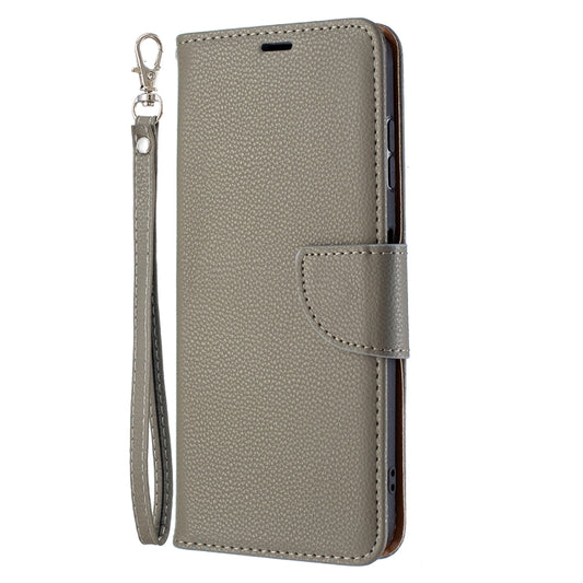 For Nokia G20 / G10 Litchi Texture Pure Color Horizontal Flip Leather Case with Holder & Card Slots & Wallet & Lanyard(Grey) by buy2fix