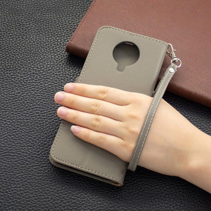For Nokia G20 / G10 Litchi Texture Pure Color Horizontal Flip Leather Case with Holder & Card Slots & Wallet & Lanyard(Grey) by buy2fix