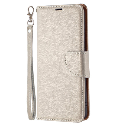 For Samsung Galaxy S21 FE / S21 Lite Litchi Texture Pure Color Horizontal Flip Leather Case with Holder & Card Slots & Wallet & Lanyard(Grey) by buy2fix