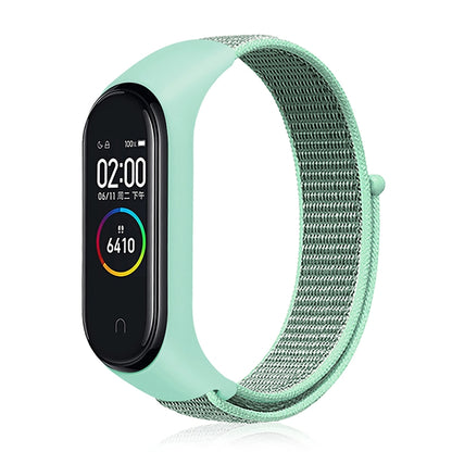 For Xiaomi Mi Band 6 Nylon Weave Watch Bands(Blue Sea) - Watch Bands by buy2fix | Online Shopping UK | buy2fix