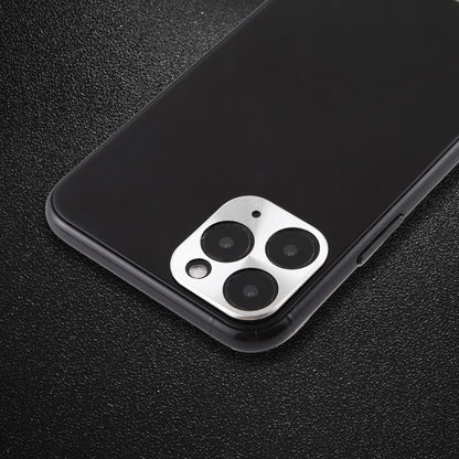 For iPhone 11 Pro Max Rear Camera Lens Protective Lens Film Cardboard Style(Silver) - iPhone 11 Pro Tempered Glass by buy2fix | Online Shopping UK | buy2fix