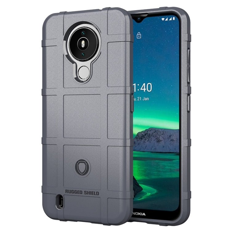 For Nokia 1.4 Full Coverage Shockproof TPU Case(Grey) by buy2fix