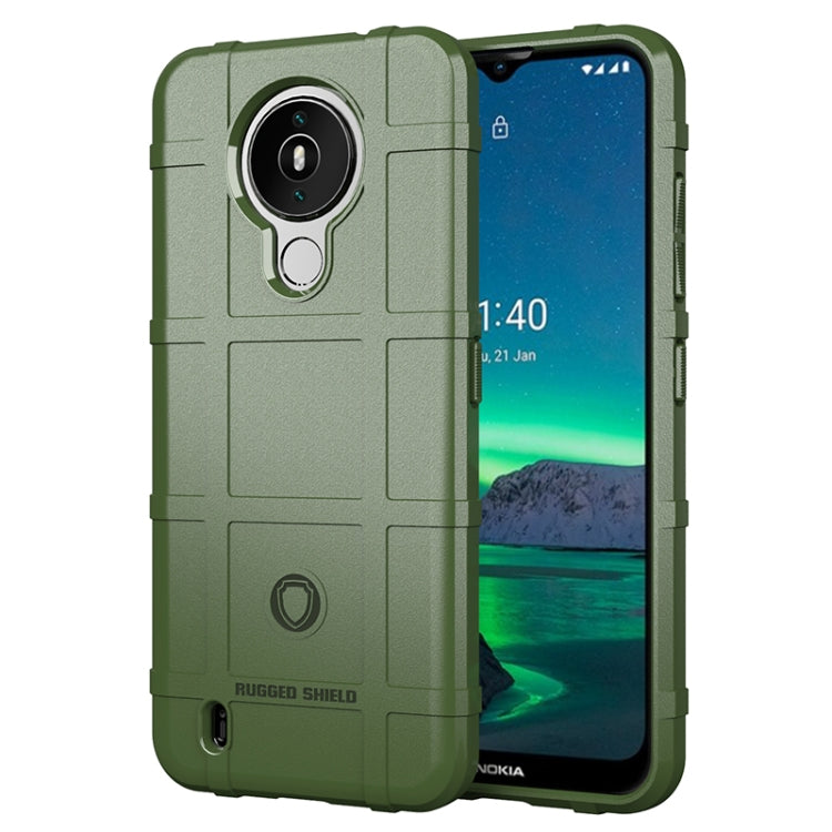 For Nokia 1.4 Full Coverage Shockproof TPU Case(Green) by buy2fix