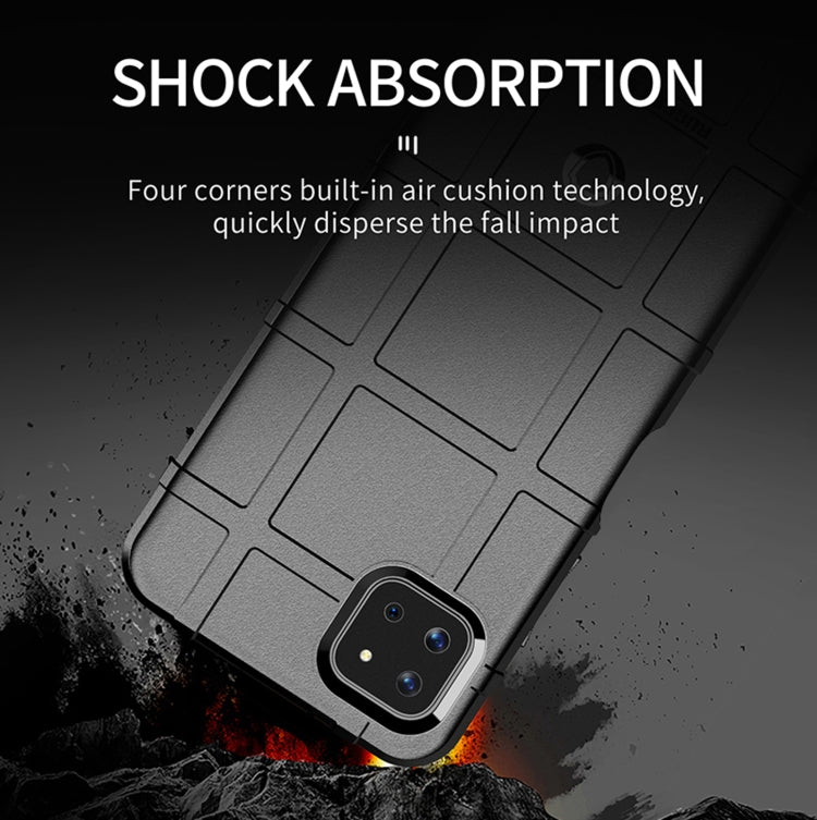 For Samsung Galaxy A22 5G Full Coverage Shockproof TPU Case(Black) by buy2fix