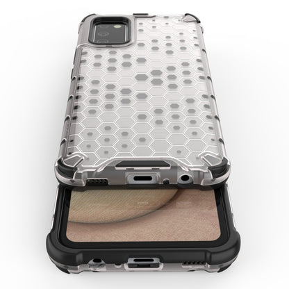 For Samsung Galaxy A02s (EU Version) Shockproof Honeycomb PC + TPU Case(Blue) by buy2fix