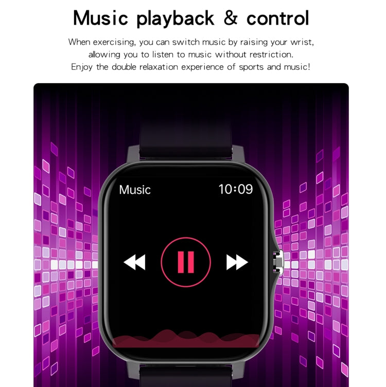 GT20 1.69 inch TFT Screen IP67 Waterproof Smart Watch, Support Music Control / Bluetooth Call / Heart Rate Monitoring / Blood Pressure Monitoring, Style:Steel Strap(Pink) by buy2fix