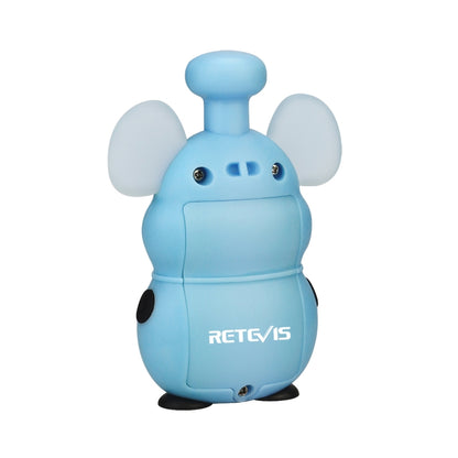 1 Pair RETEVIS RT30M 0.5W EU Frequency PMR446 1CH Mouse Shape Children Handheld Walkie Talkie(Blue) - Children by RETEVIS | Online Shopping UK | buy2fix