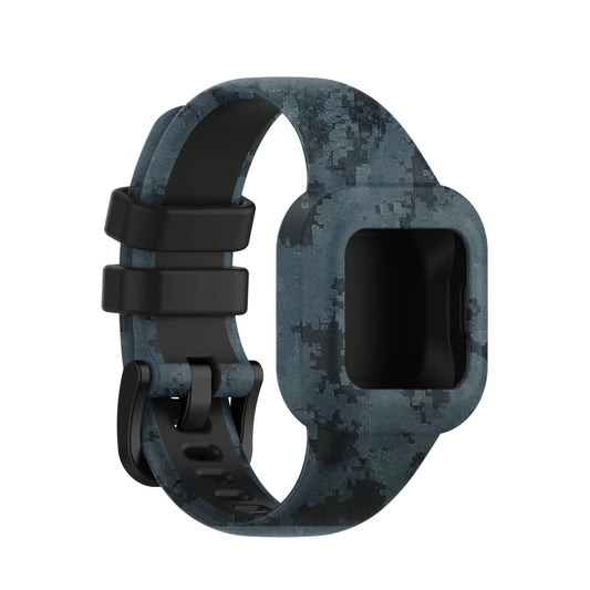 For Garmin Vivofit JR3 Silicone Printing Watch Band(Mosaic) - Watch Bands by buy2fix | Online Shopping UK | buy2fix