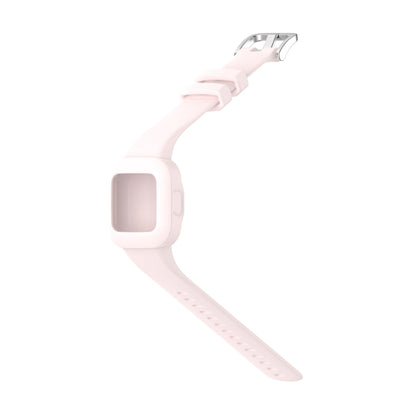 For Garmin Vivofit JR3 Silicone Pure Color Watch Band(Pink) - Watch Bands by buy2fix | Online Shopping UK | buy2fix